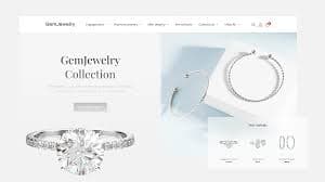 Jewelry Store Account Page